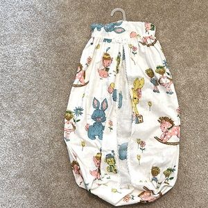 Vintage baby garment bag
